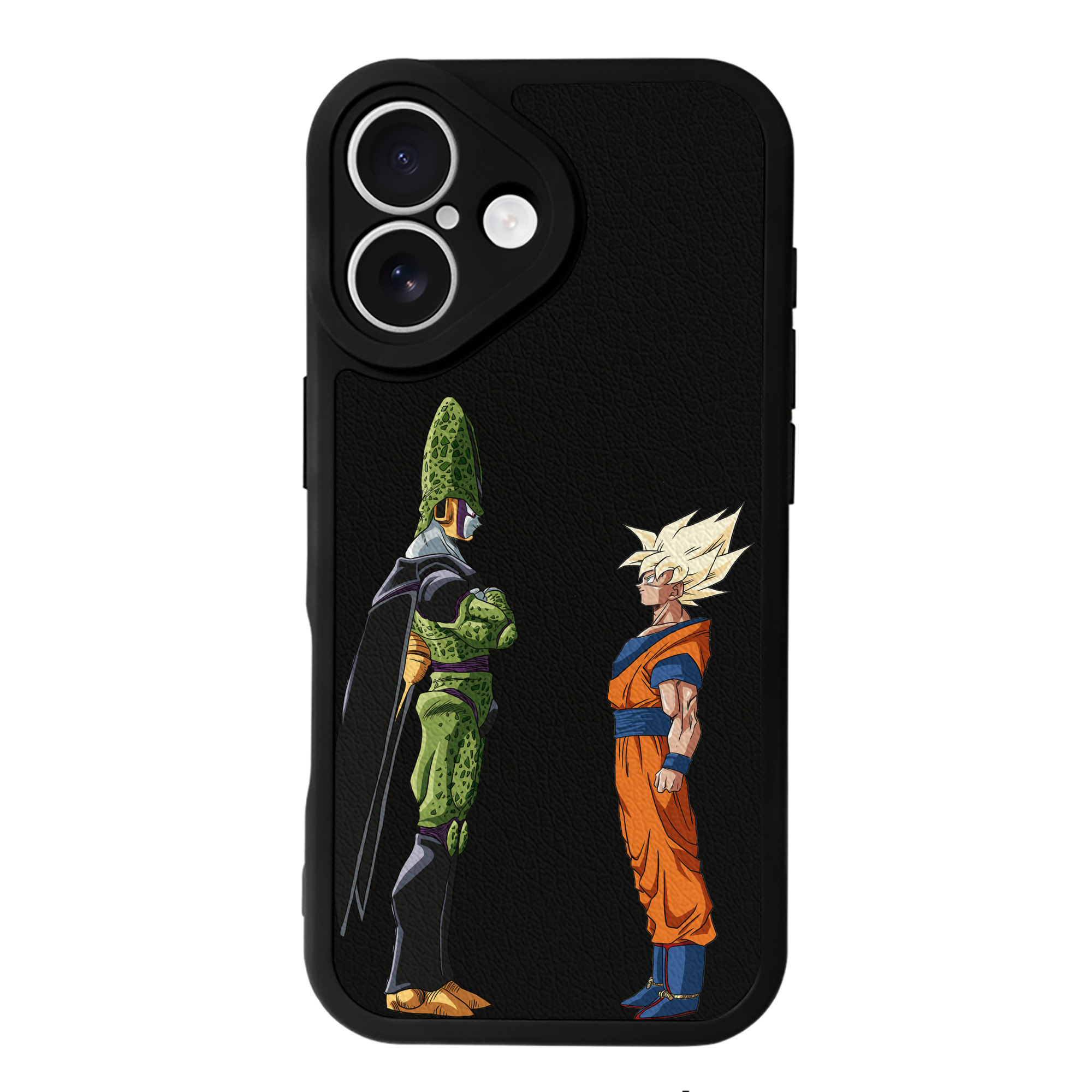 （画像用） ドラゴンボール DRAGON BALL 【iPhone 16シリーズ対応】シリコンスマホケース（レザー調） 材質：シリコン
